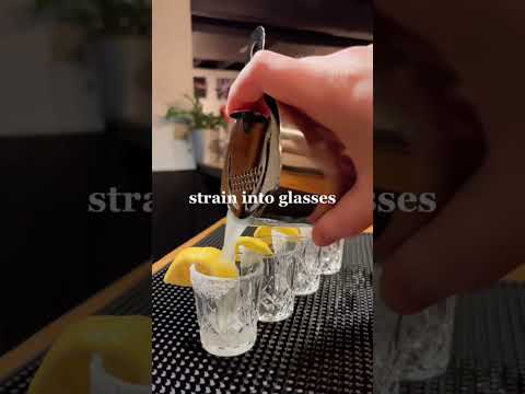 Request: Lemon Drop Shots 🍋 #cocktail #lemondropshots #shots #lemondrop #lemon #lemondrops #vodka