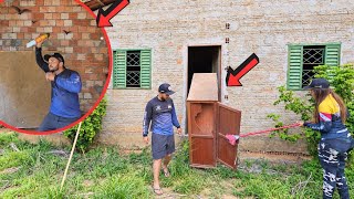 A CASA TAVA LOTADA DELES! LIMPEZA PESADA PARA OS PEDREIROS MORAREM