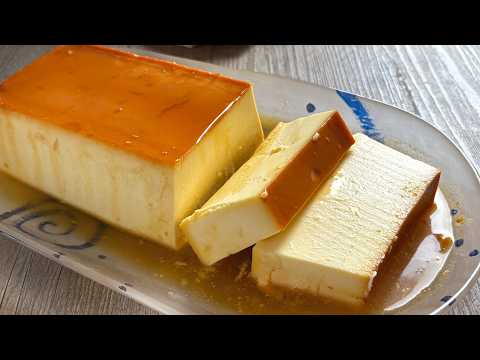 Flan de queso y nata MUY CREMOSO