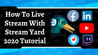How To Live Stream With Stream Yard | Simple Tutorial