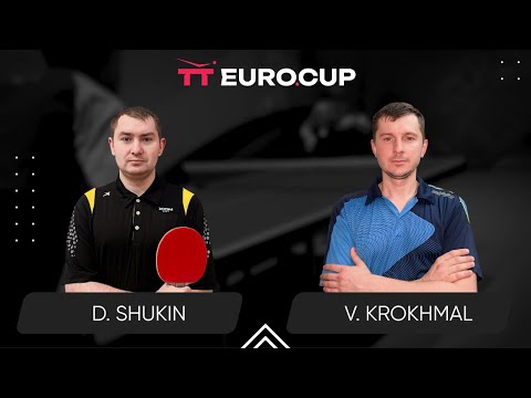 18:00 Dmytro Shukin - Vitalii Krokhmal 18.06.2024 TT Euro.Cup Ukraine Master. TABLE 3