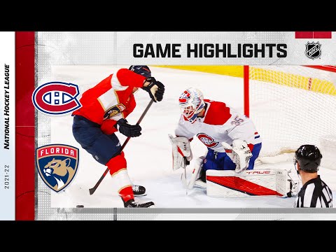 Canadiens @ Panthers 1/1/22 | NHL Highlights