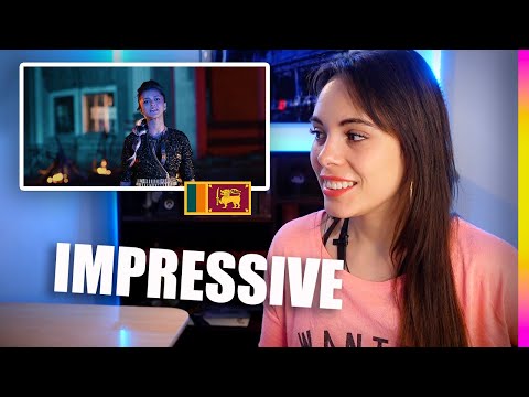 Latina REACTION to Yohani ft. Chanuka Mora - Rawwath Dasin (රැව්වත් දෑසින්)