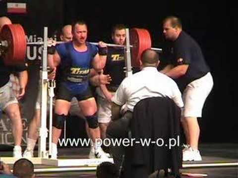 Jan Wegiera 325kg/716lb Squat