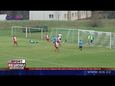 Česká Třebová: Na čele tabulky krajského přeboru přezimuje FK Česká Třebová