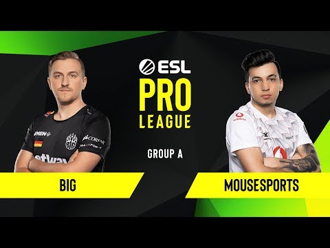 CS:GO - mousesports vs. BIG [Train] Map 1 - Group A - ESL EU Pro League Season 10
