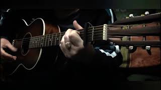 Video thumbnail for CORT AP 550M OP acoustic Parlor guitar by Олег Анатольевич