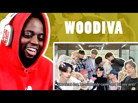 MUSALOVEL1FE Reacts to Just ATEEZ Wooyoung Things pt.2 "He is the mood maker" of ATEEZ