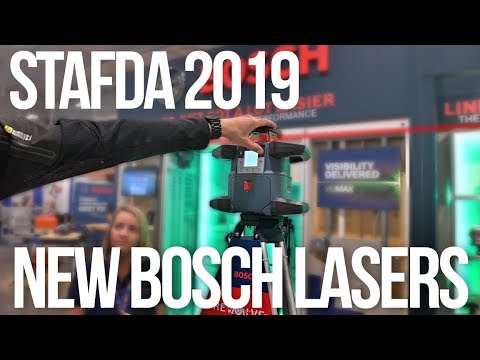 STAFDA2019 Launch New BOSCH Rotary Lasers