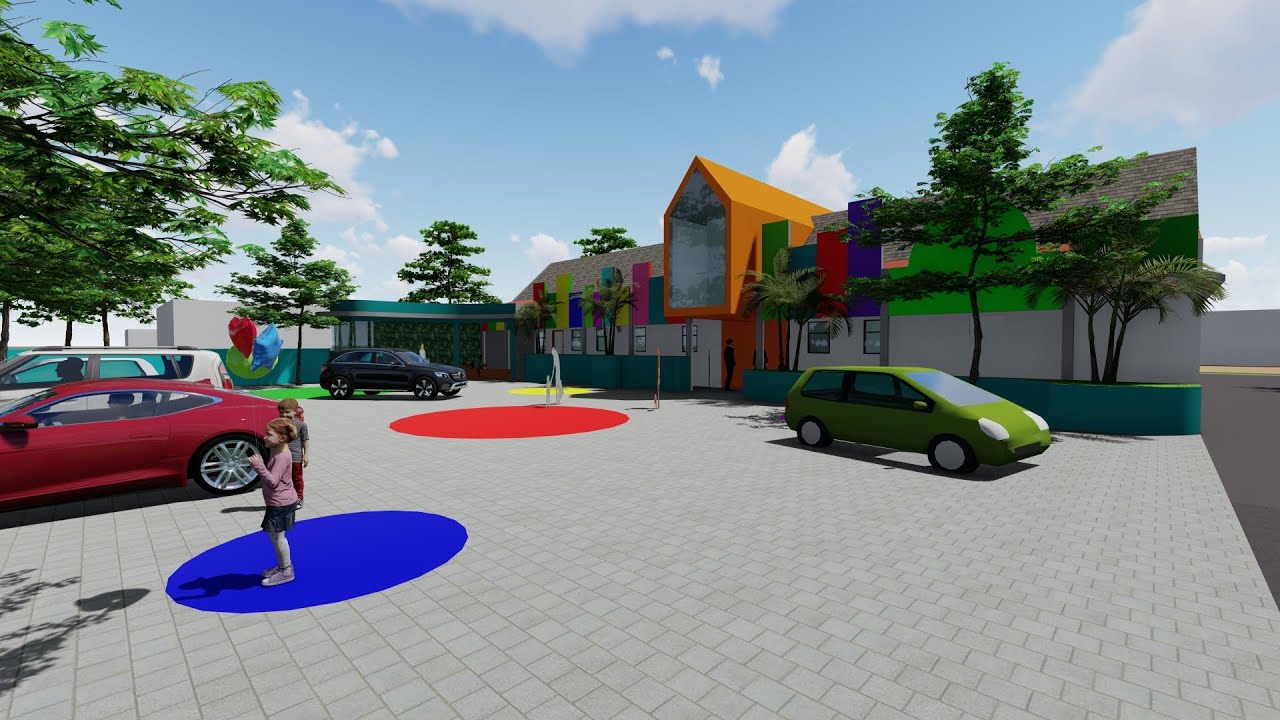 DESAIN GEDUNG SEKOLAH PAUD & TK