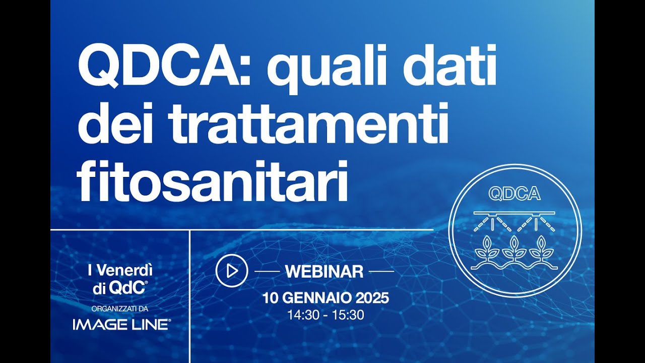 QDCA: quali dati dei trattamenti fitosanitari