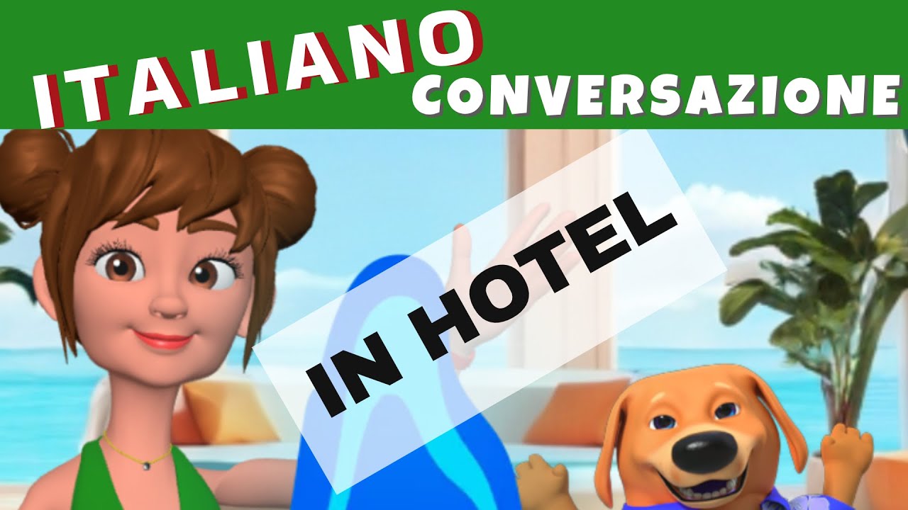 🇮🇹 Learn Italian: A FUN STORY AT THE HOTEL (English Subtitles) 🇮🇹