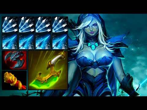 [ Drowranger ] INSANE MULTI ARROR DAMAGE - PRO GAMEPLAY DOTA 2