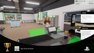 Shop Simulator - Supermarket Epic Shop Manager Trophy PlayStation 5 PS