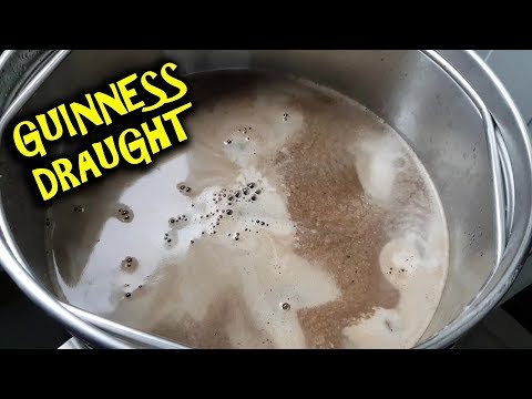 Guinness Draught Brewday & Recipe ( Botched up recording !! )