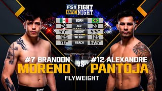 #UFC290 Pelea Gratis: Pantoja vs Moreno