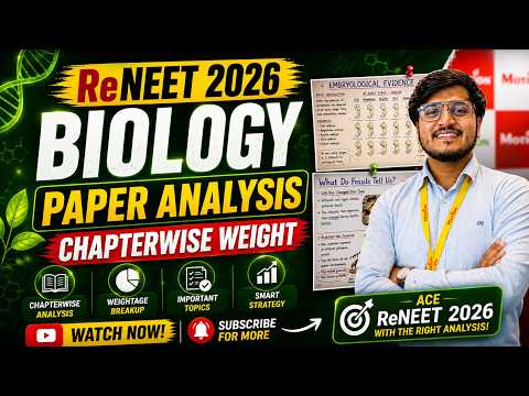 SHOCKING NTA Trends! ReNEET 2026 Biology Paper Analysis &amp; High Weightage Chapters