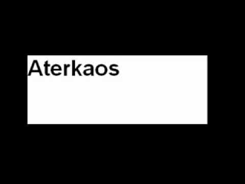 Track 1 - DEMO - Aterkaos