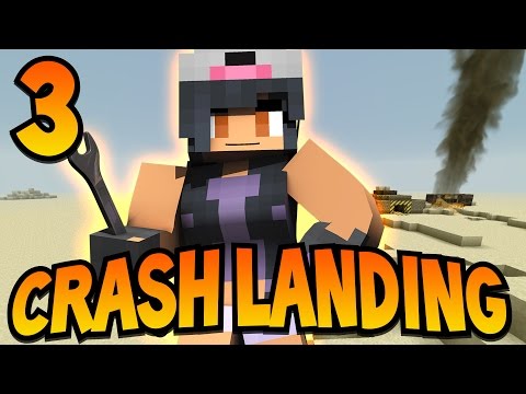 Minecraft Crash Landing [Ep.3] - Running Out of Water!