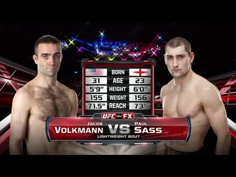 Jacob Volkmann vs Paul Sass full fight