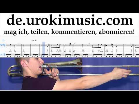Posaunenunterricht Harry Potter - Hedwig's Theme Noten Lernen um-i995