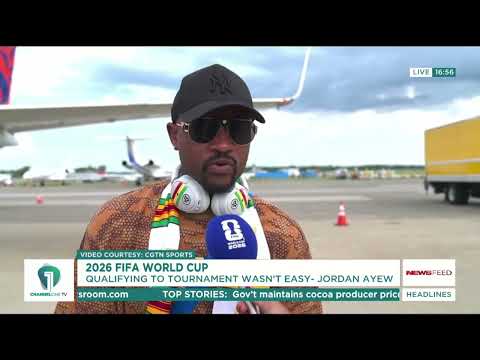 Jordan Ayew Speaks After Black Stars Arrive in USA for 2026 World Cup