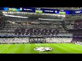 (4K) Historic Night - Real Madrid 2-1 FC Bayern - Full Mosaic, Roof Closed, Champions League Anthem