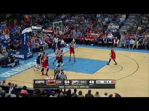 NBA Christmas 2015 - Chicago Bulls vs Oklahoma City Thunder Highlights | December 25, 2015