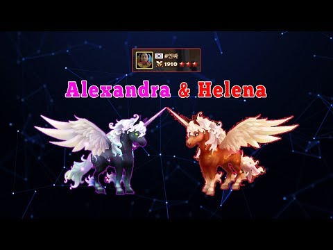 The Power of Horses (Alexandra & Helena) Team combo in RTA Season 9 - Summoners War