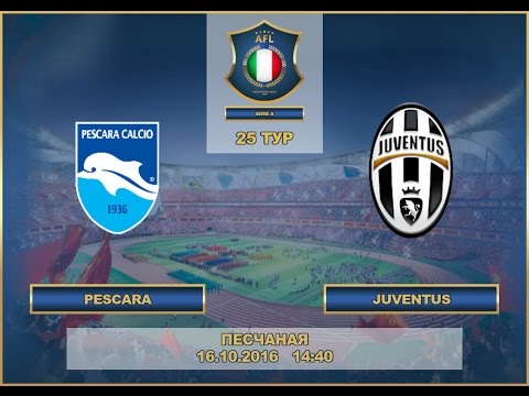 AFL. Italy. Serie A. Tour 25. Pescara - Juventus