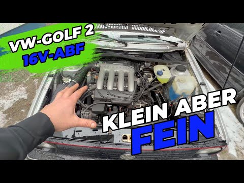 Turbo-Gockel - VW GOLF 2 - 16V ABF - Small but MIGHTY! THE FIRST TEST DRIVE