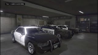 How to customize a police car on GTA Story mode