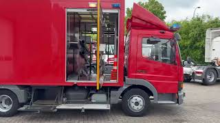 بيع سيارة المطافئ Mercedes-Benz Atego 1018 970.04 / Only 22.395 km !!! / Ex Brandweer / Lier / - صورة 4 | Autoline OM سيارة المطافئ Mercedes-Benz Atego 1018 970.04 / Only 22.395 km !!! / Ex Brandweer / Lier / | صورة 4 - Autoline