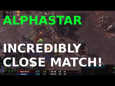 AlphaStar's EXTREMELY CLOSE MATCH!