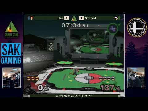 Smash Camp 2019 Losers Top 12 - Zeo (Falcon Vanilla) vs Schythed (Falcon Pink)