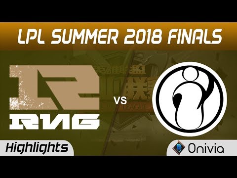 RNG vs IG Highlights Game 5 LPL Summer Finals 2018 Royal Never Give Up vs Invictus Gaming by Onivia