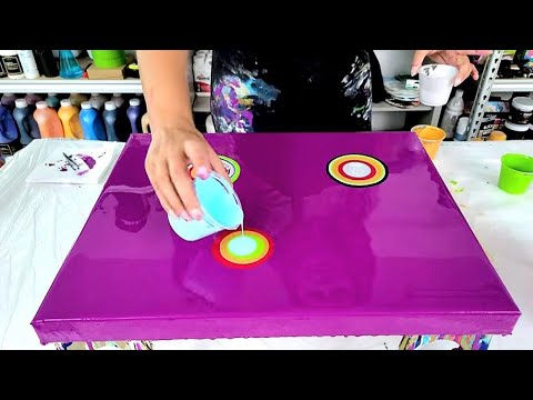 Are 3 Puddles Better than 1? - Layering your Colors Matters! - Acrylic Painting - Acrylic Pouring