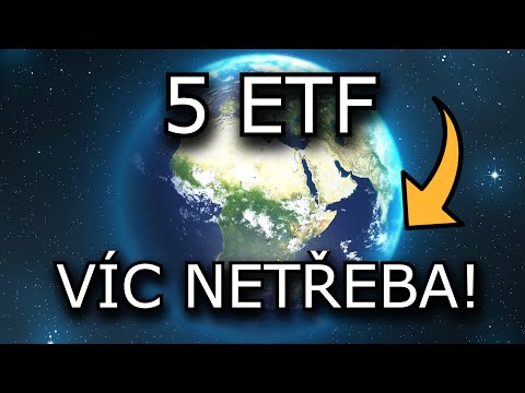 5 NEJLEPŠÍCH ETF KTERÉ POKRYJÍ VŠECHNY INVESTIČNÍ POTŘEBY 📈