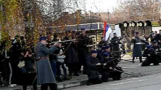 preview picture of video 'Възстановка на битката при Сливница 18.11.2010г. - I'