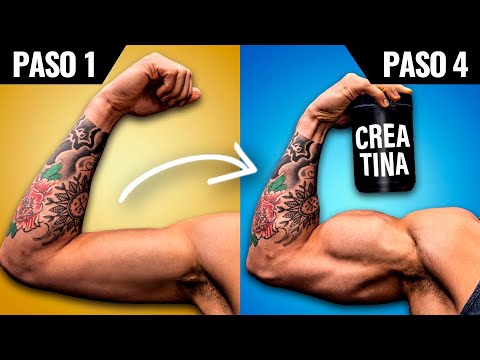 The BEST way to use creatine to grow your muscles (4 STEPS)