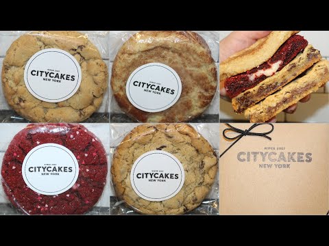 City Cakes NY Cookies: Chocolate Chip, Red Velvet, Nutella-Filled Macamochip & Sugardoodle