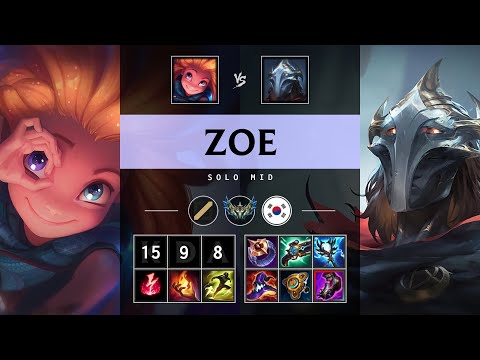 Zoe Mid vs Viktor - KR Challenger Patch 25.10