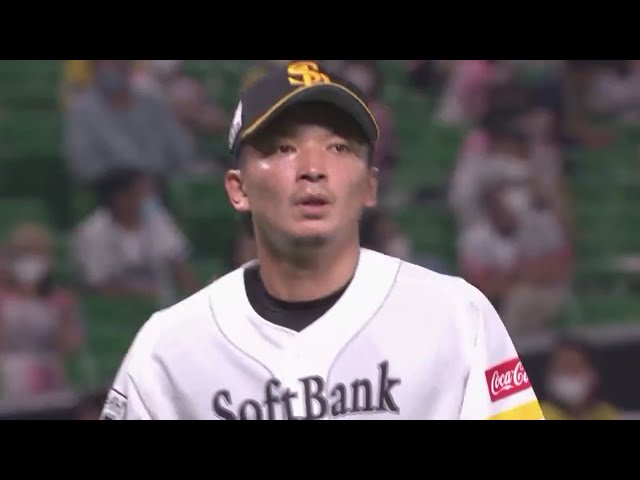 【7回表】3者連続三振!! ホークス・東浜 7回まで3安打無失点の完璧なピッチング!! 2020/10/3 H-F