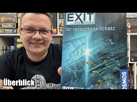 Exit Spiel - Der versunkene Schatz (Kosmos) ... und spielt ihr überhaupt noch Exit? Überblick