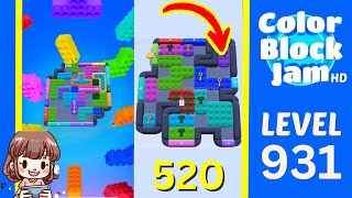 Solution du Niveau 931 de Color Block Jam