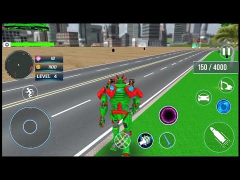 Monster Crane Robot Car Games - Android Gameplay #3
