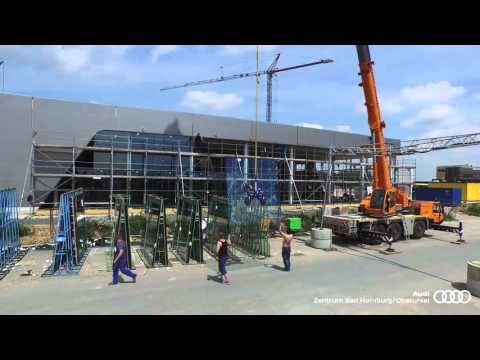 Bau des neuen Audi Zentrum Bad Homburg/Oberursel