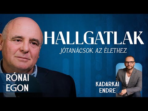 Rónai Egon /HALLGATLAK- Jótanácsok az élethez