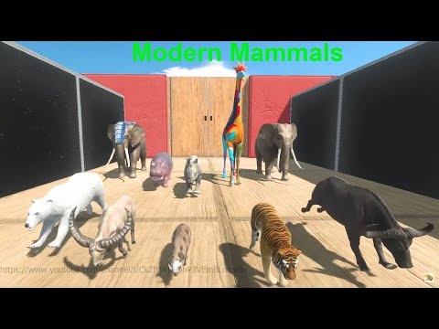 All Team Run Away - Who is win? -  Animal Revolt Battle Simulator