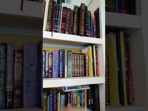 Tour of my Jewish library.